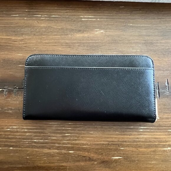Kate Spade Black Saffiano Leather Zip Wallet - Picture 3 of 3